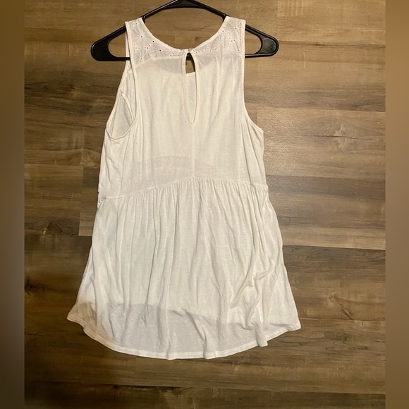 PINK Rose Vintage Womens Juniors Size Medium Flowy Summer Top - Picture 4 of 6